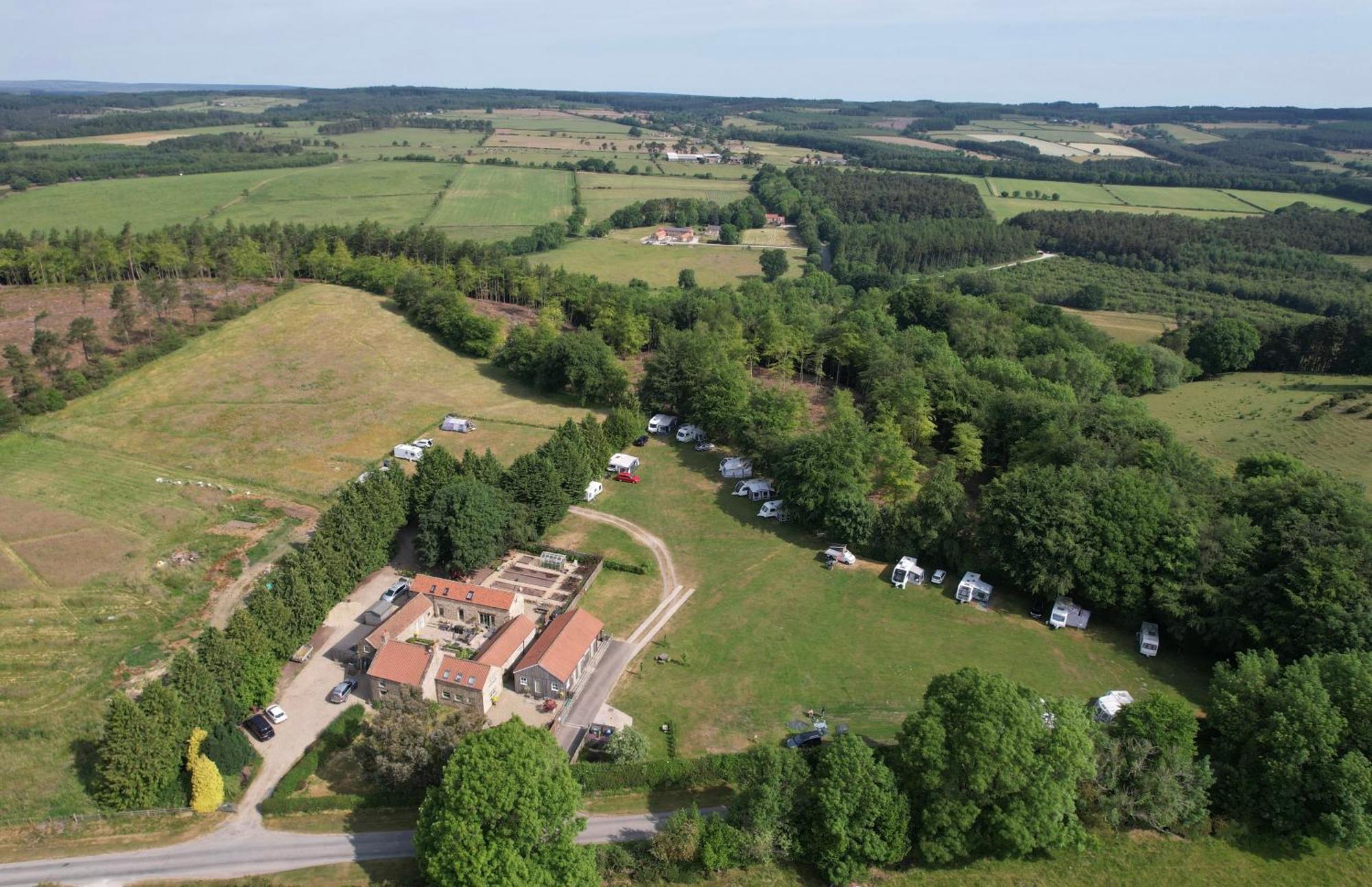 Bank Top Camping-North York Moors With Pitches For Caravans, Camper Vans And Tents Hotel Pickering Buitenkant foto
